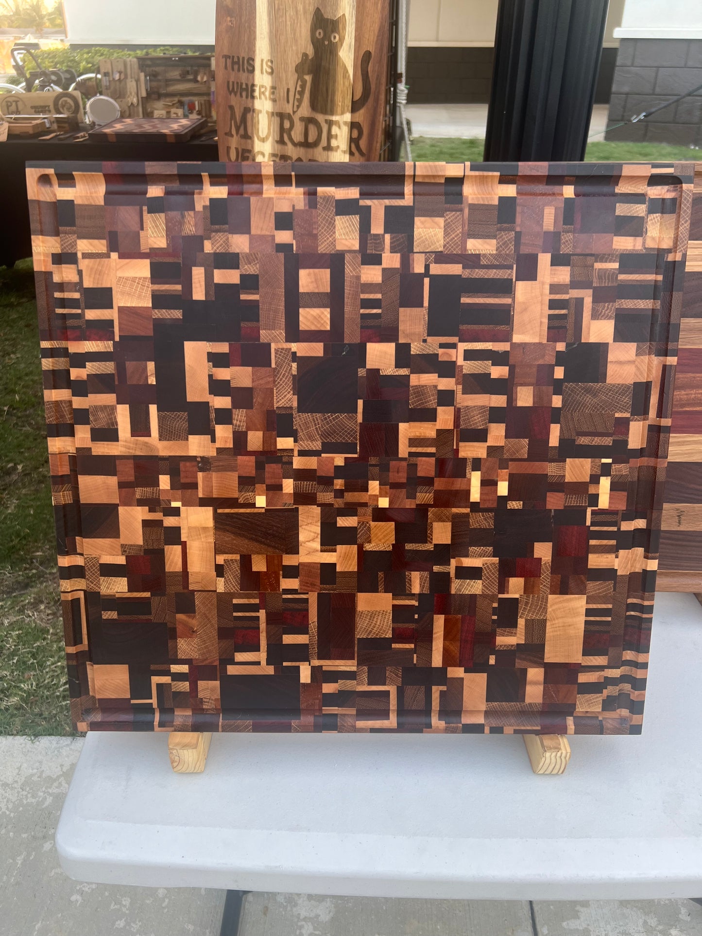 The “Chaos of my Dreams” Butcher Block and Cutting Board