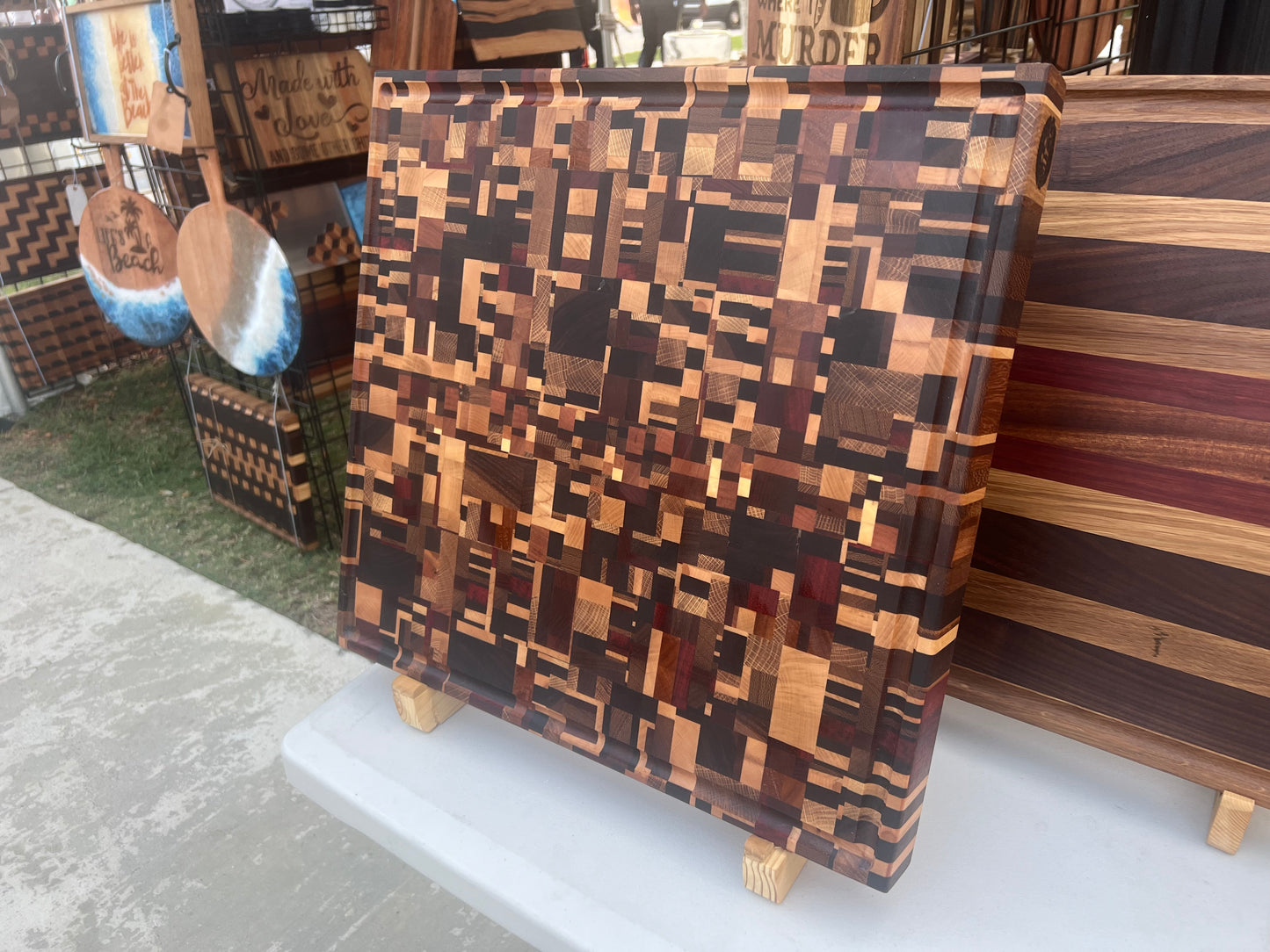 The “Chaos of my Dreams” Butcher Block and Cutting Board