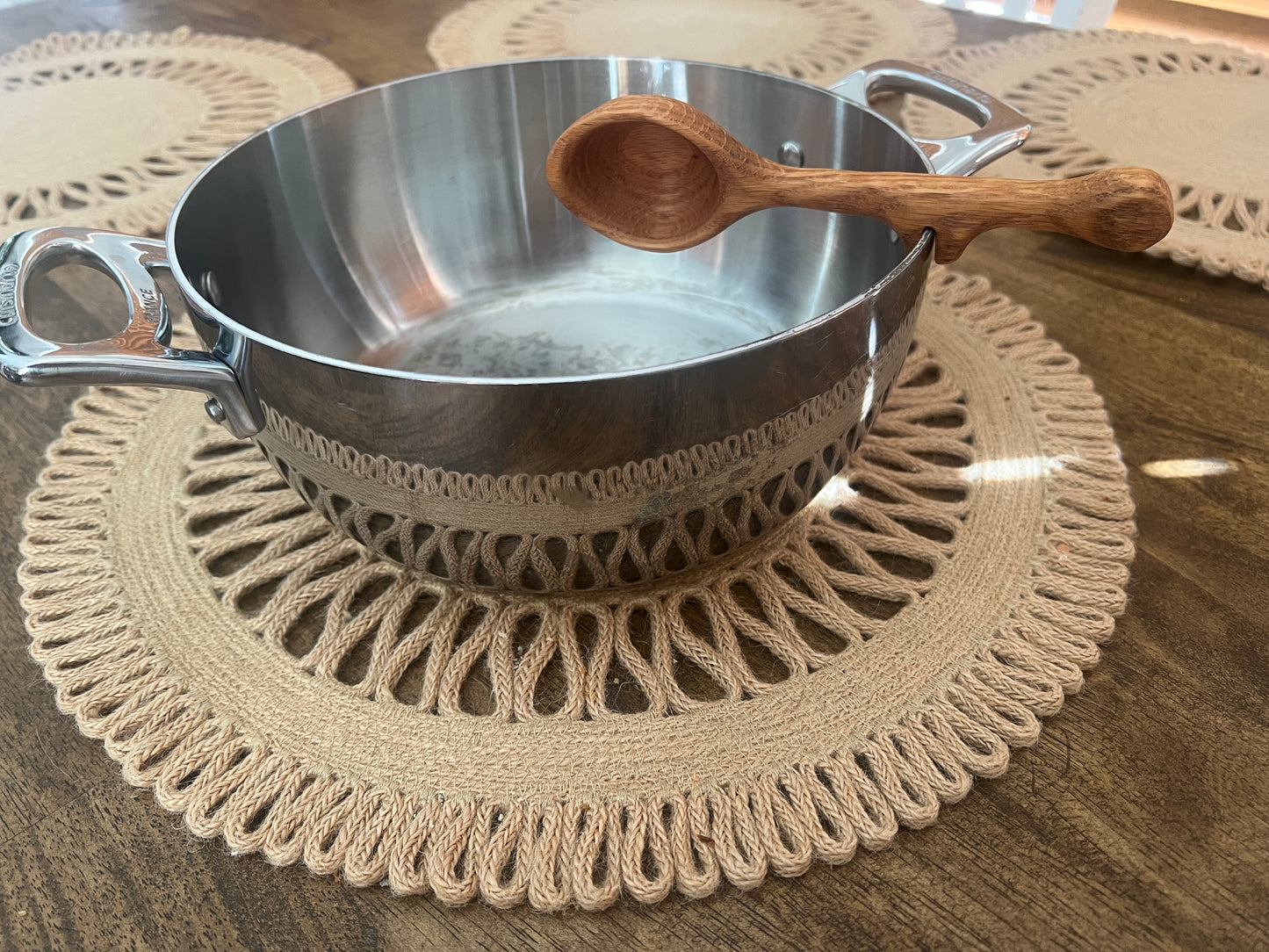 Sauce Spoon with groove for Pots/Pans
