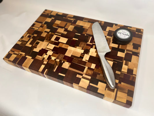 End Grain Chaos Cutting Board