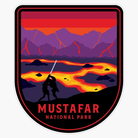 Mustafar National Park (Sticker/Decal)