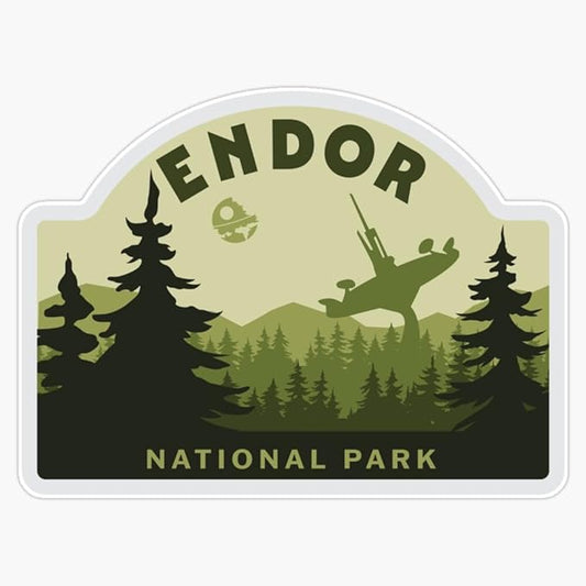 Endor National Park (Sticker/Decal)