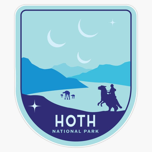 Hoth National Park (Sticker/Decal)