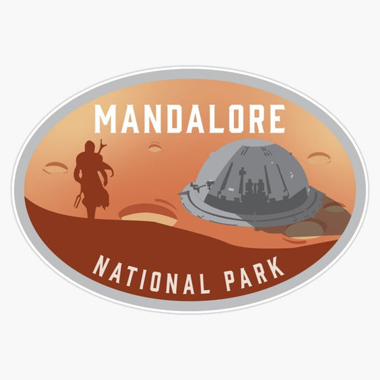 Mandalore National Park (Sticker/Decal)
