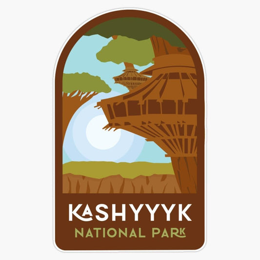 Kashyyyk National Park (Sticker/Decal)