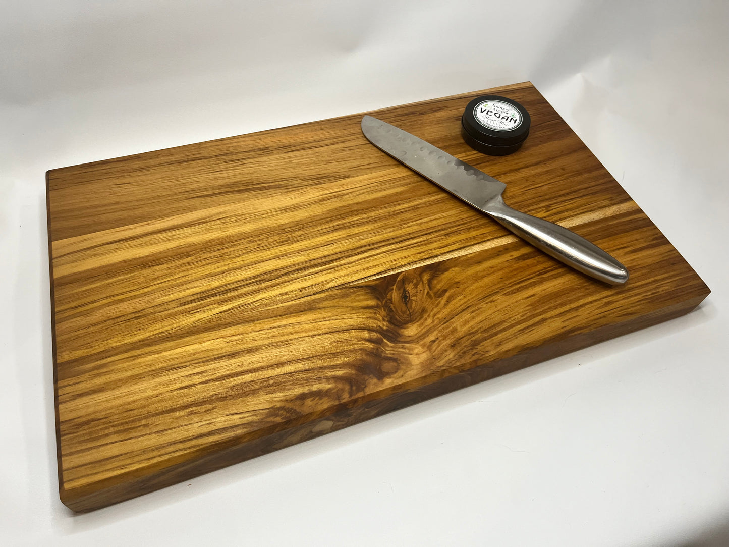 Teak Edge Grain Cutting Board