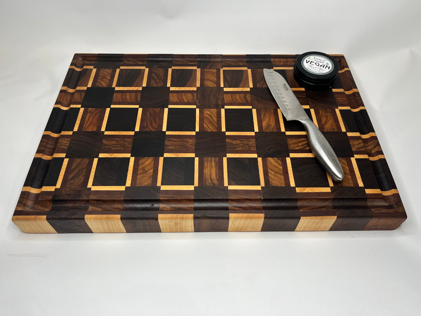 Plaid Weave End Grain