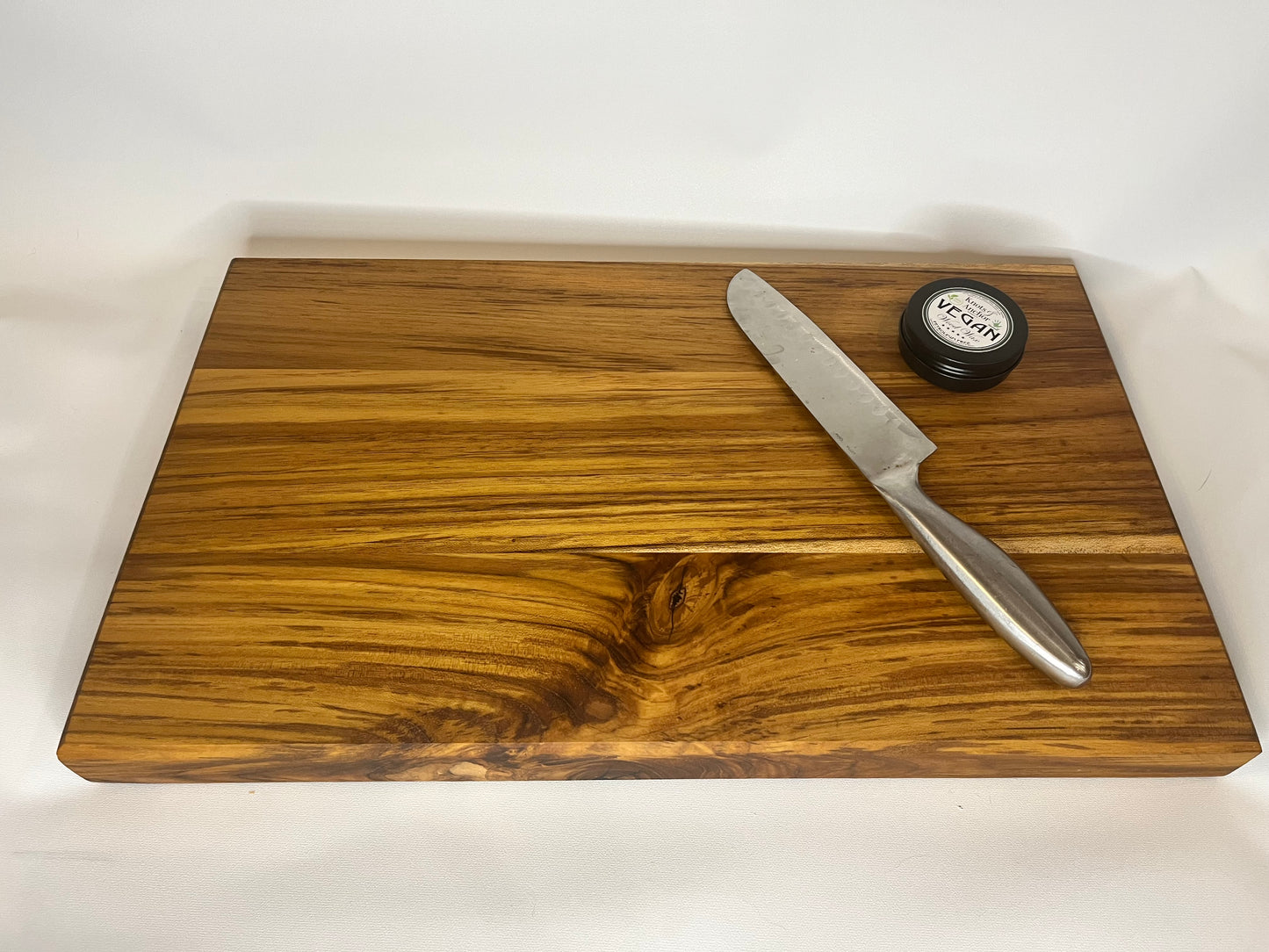 Teak Edge Grain Cutting Board