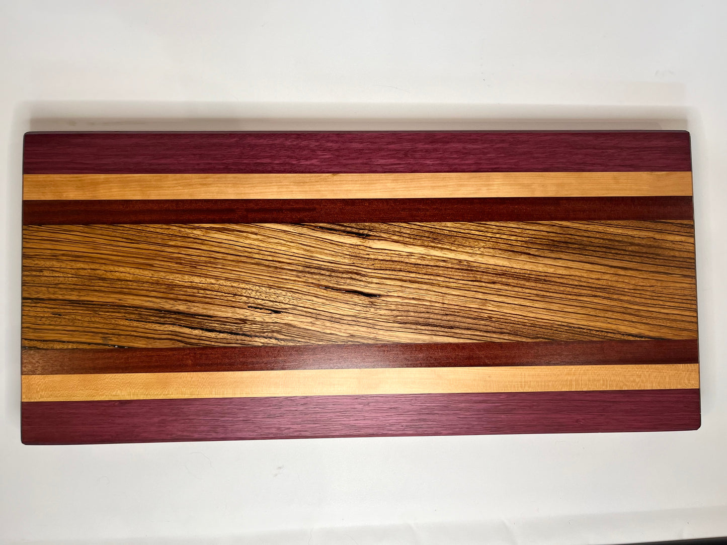 Extra Long Cutting Board with Zebrawood