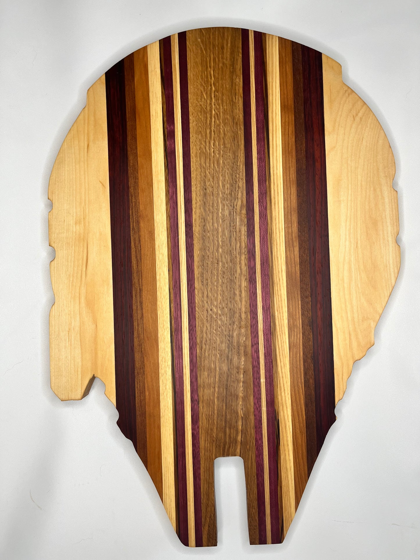 Millenium Falcon Cutting Board Edge Grain