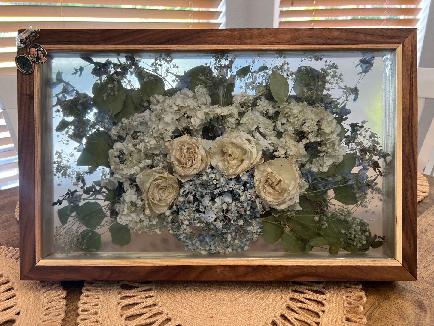 Bouquet Epoxy Picture Frame - Large