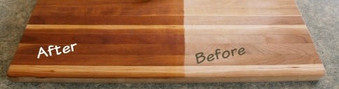 Cutting Board Resurfacing and Conditioning