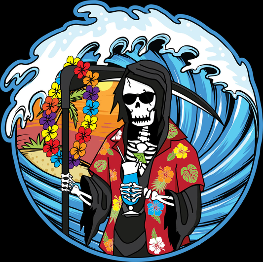 Aloha Reaper! (Sticker/Decal)