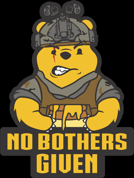 No Bothers Given! (Sticker/Decal)