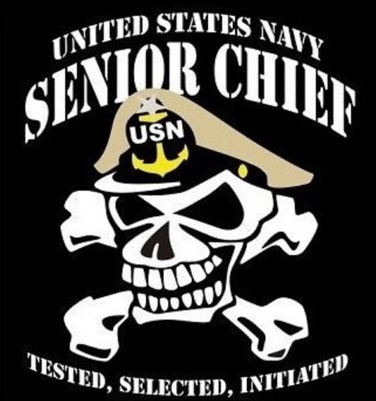 Navy Chief Skull & Crossbones