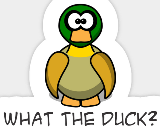 What The Duck!? (Sticker/Decal)