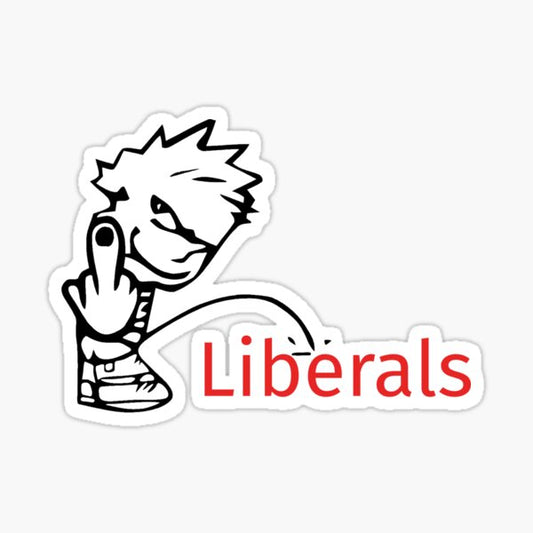 Fuck Liberals (Sticker/Decal)